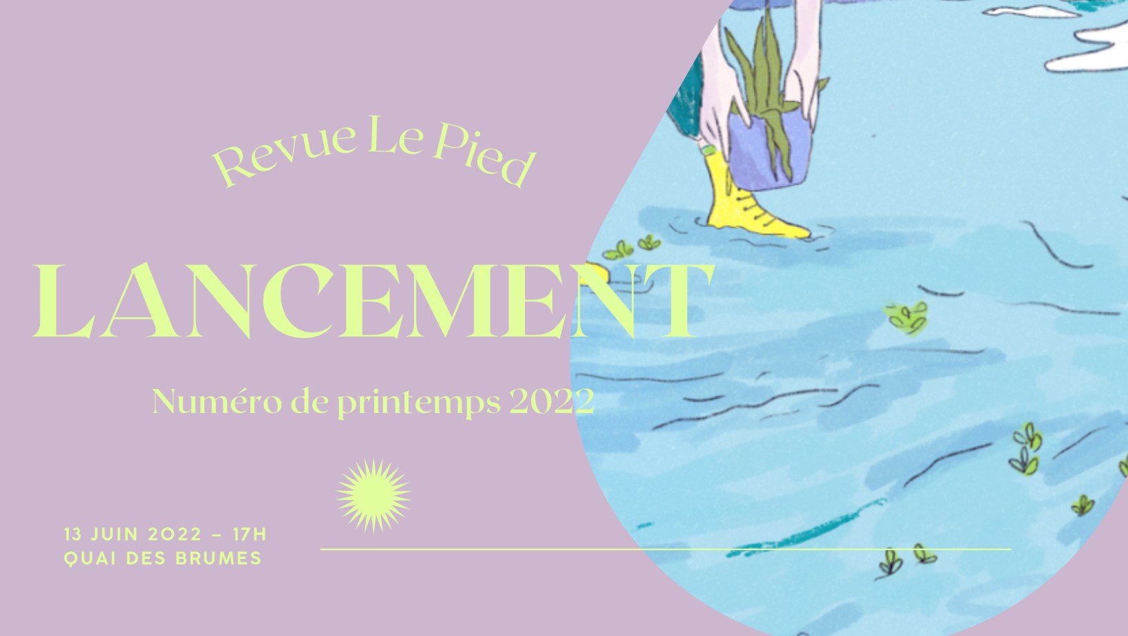 couverture lancement du numéro printemps 2022